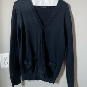 Lands’ End Women’s Button Up V-Neck Cardigan